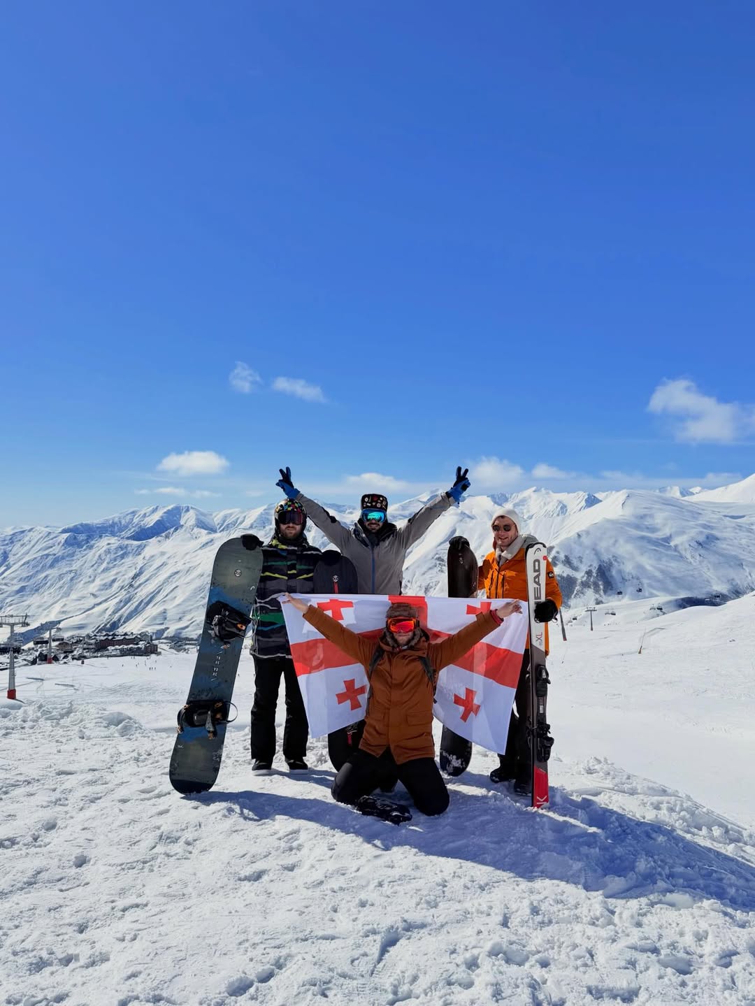 Gudauri Ski Resort — photo by @d0ublesh0t
